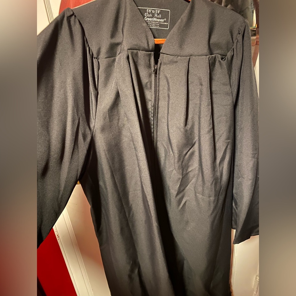 Black Graduation Robe